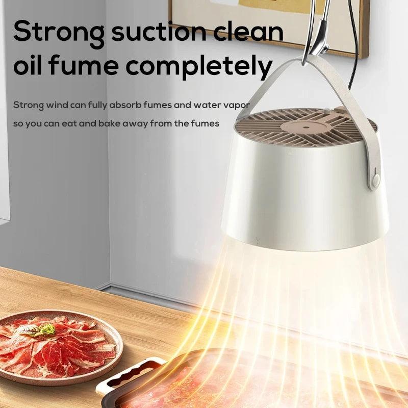 Portable Exhaust Fan Small Kitchen Hood Extractor